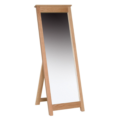 New Oak Tall clothes Mirror