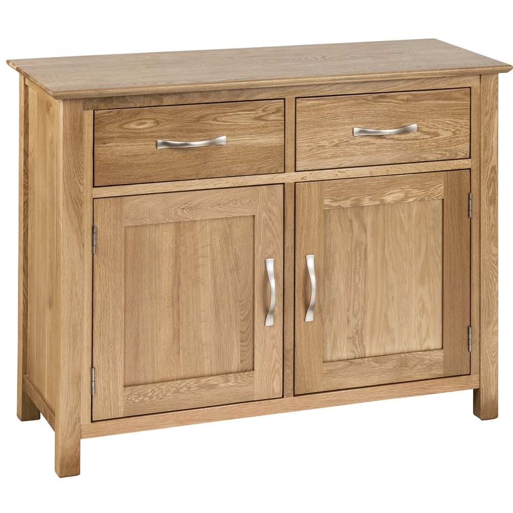 New Oak Sideboard 2 Door + 2 Drawer
